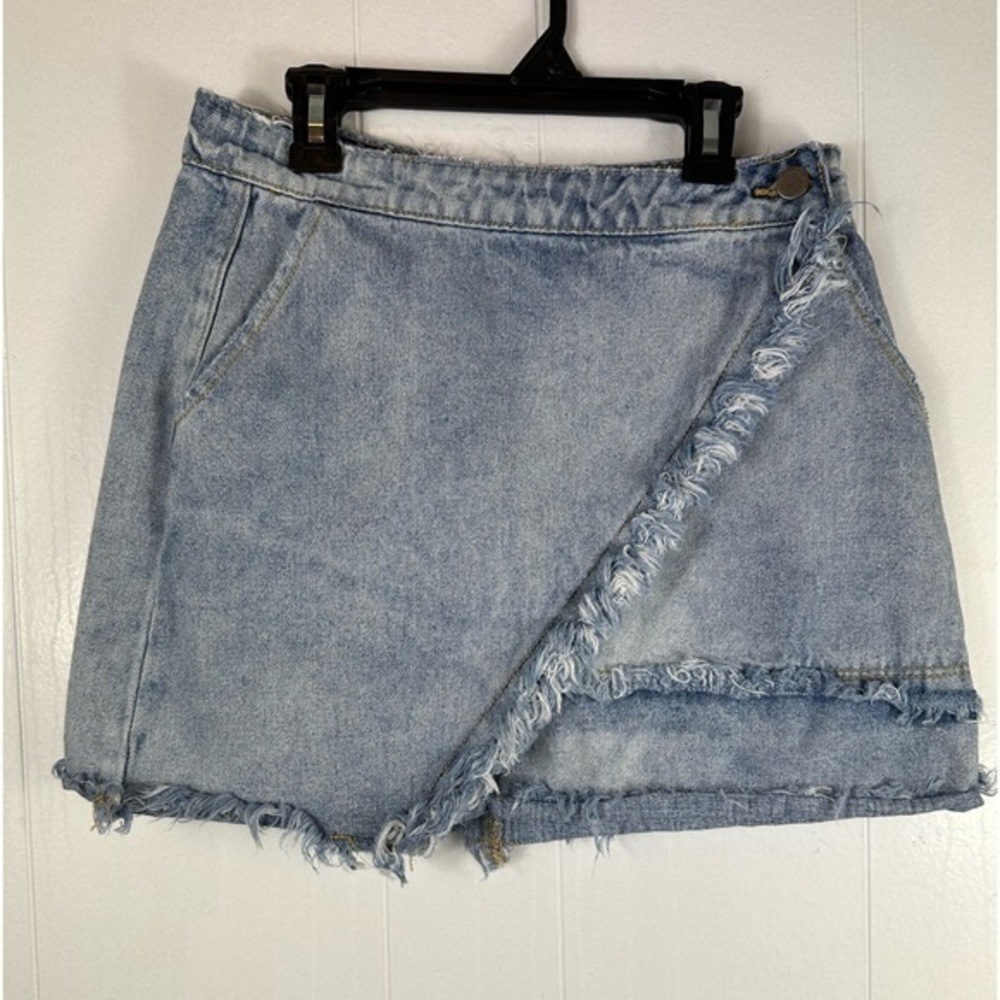 Mustard Seed‎ denim mini skirt